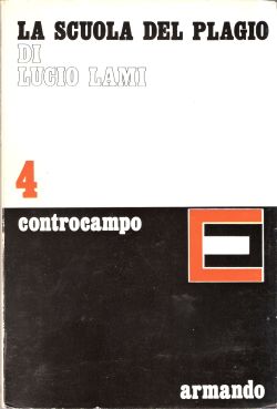 Copertina libro: La scuola del plagio